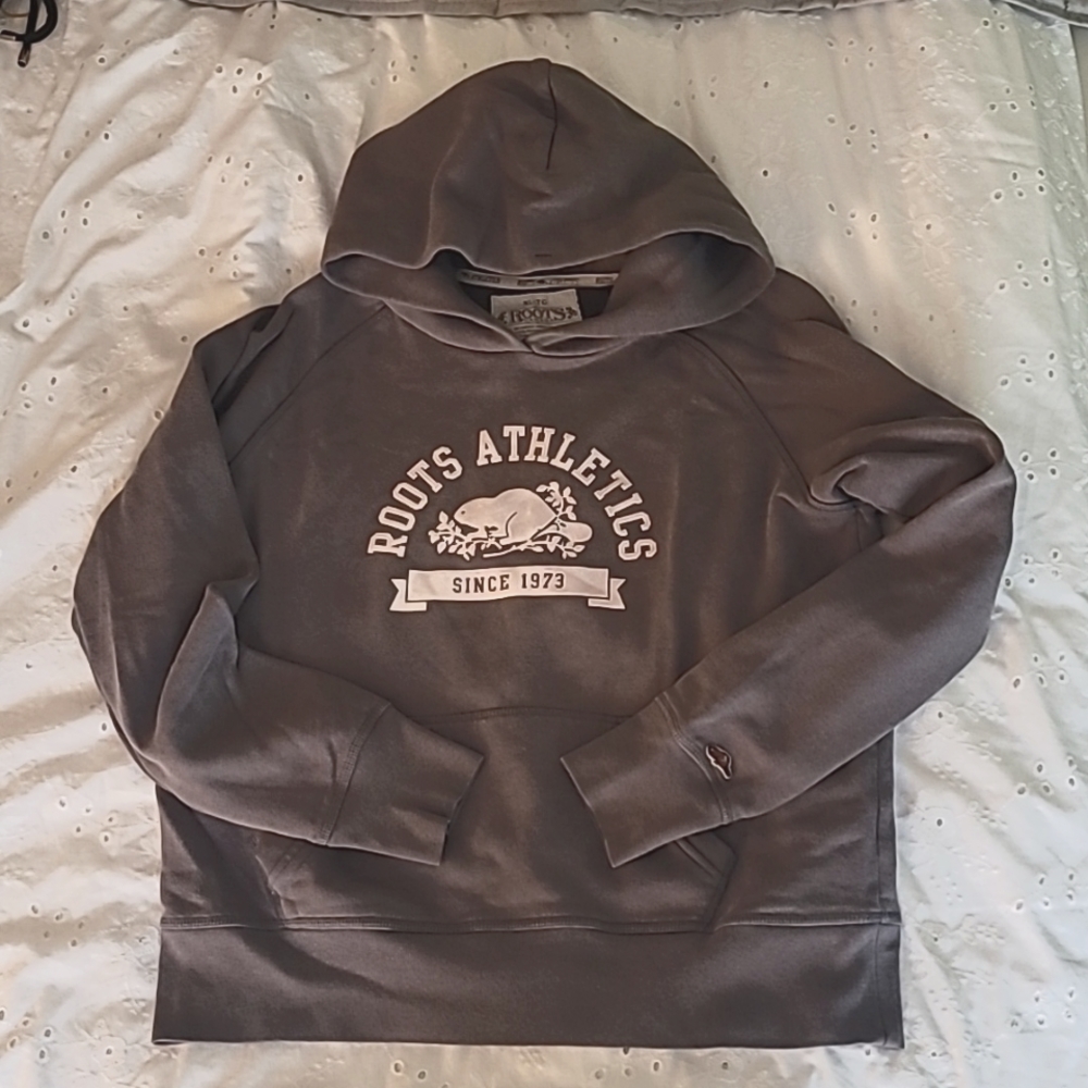 Roots hoodie vintage xl womens